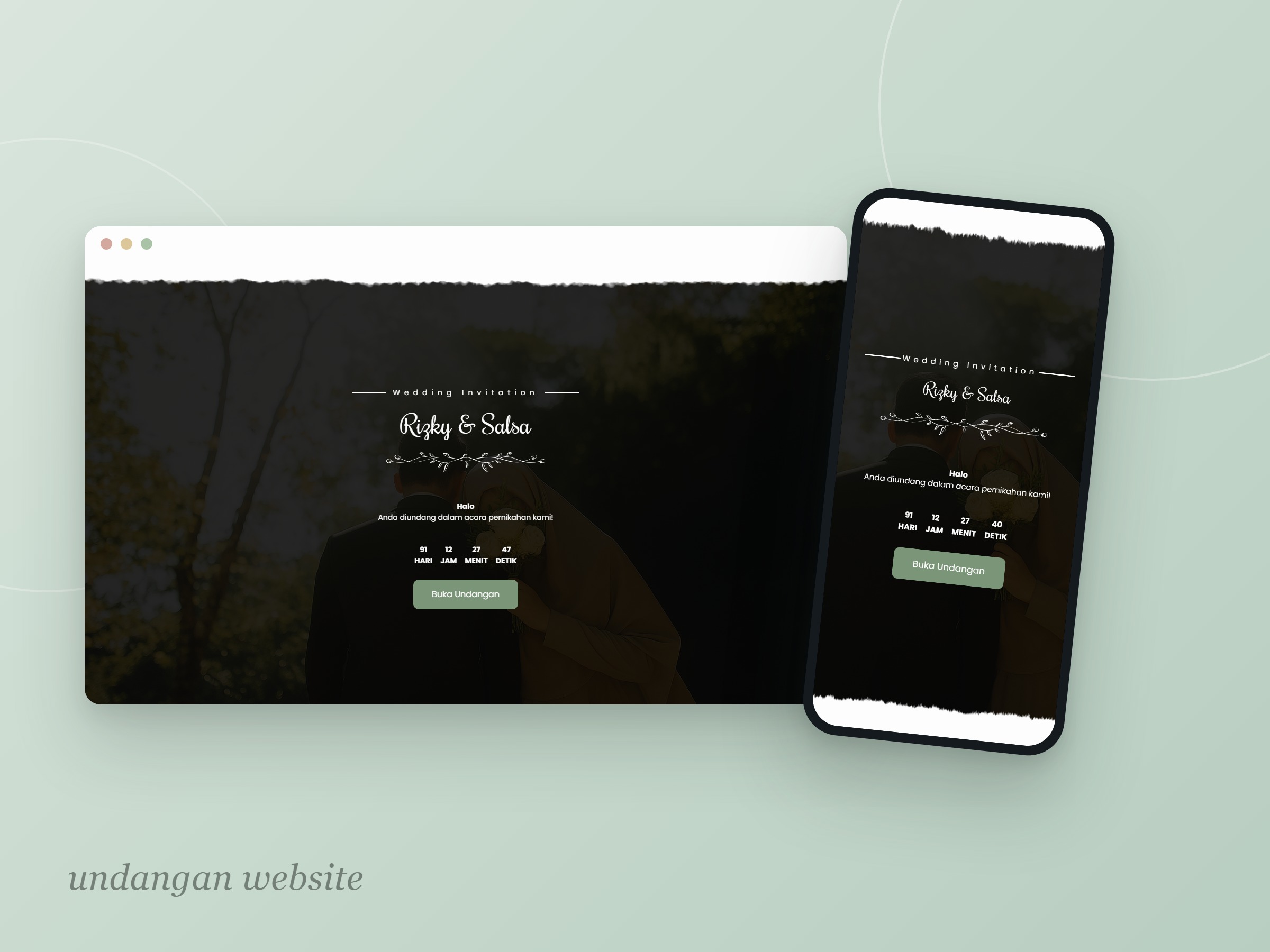 Rustic Greenery Premium