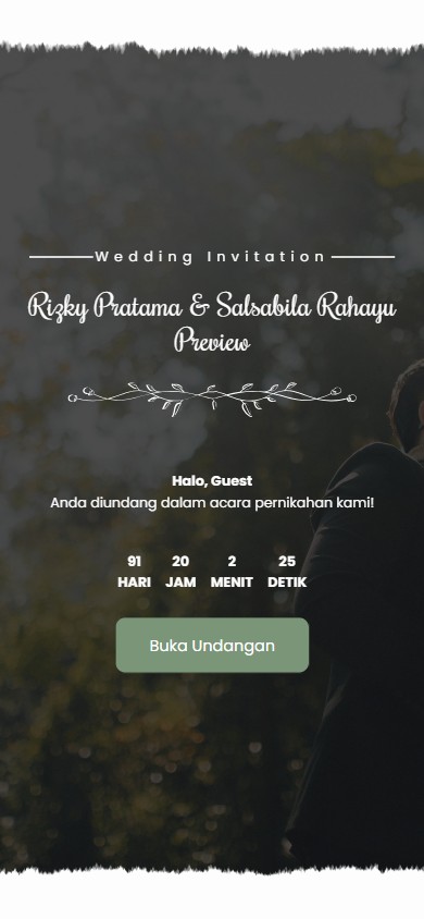 Preview Rustic Greenery Reguler 2