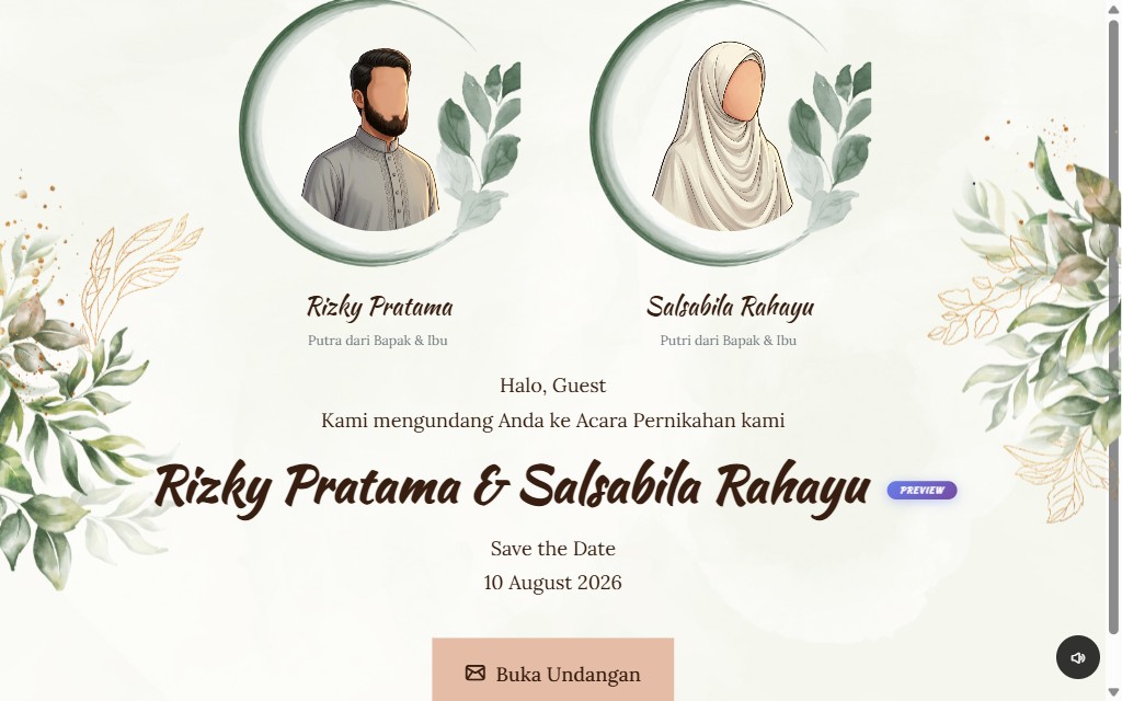 Preview Peach Garden Reguler 3